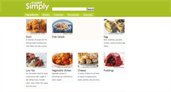 Desktop Screenshot of cookitsimply.com